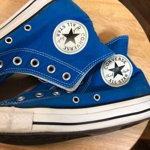 Converse Blue High Top EUR size 37.5